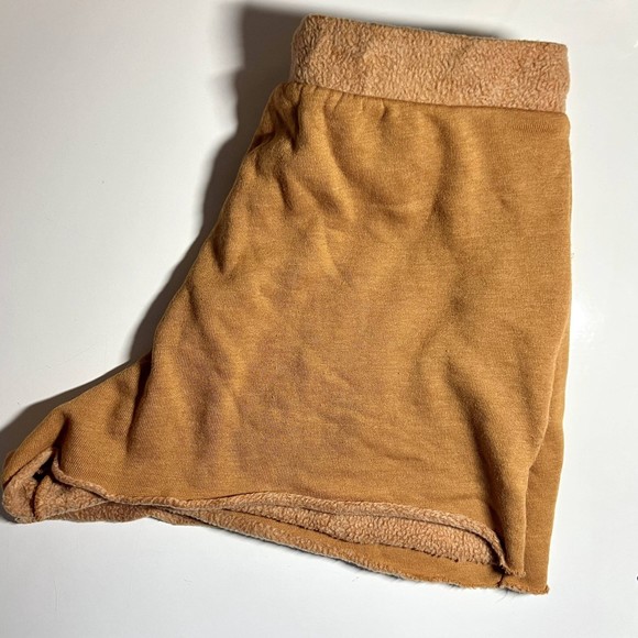 Free People Intimately Rust Orange Drawstring Waist Shorts Size S - Picture 5 of 7